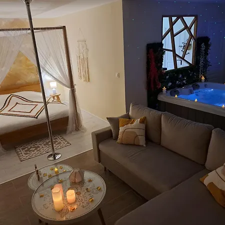 Romantique Boheme Avec Jacuzzi Prive - Le D'agathe Grumesnil