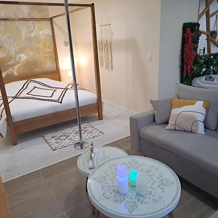 Loveroom - Les D'elise - Agathe فندق مبيت وإفطار Grumesnil