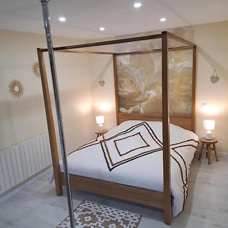 Romantique Boheme Avec Jacuzzi Prive - Le D'agathe 3* Grumesnil